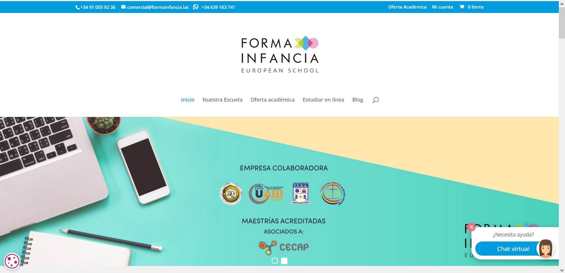 Pendiente de mostrar la Web Auditada