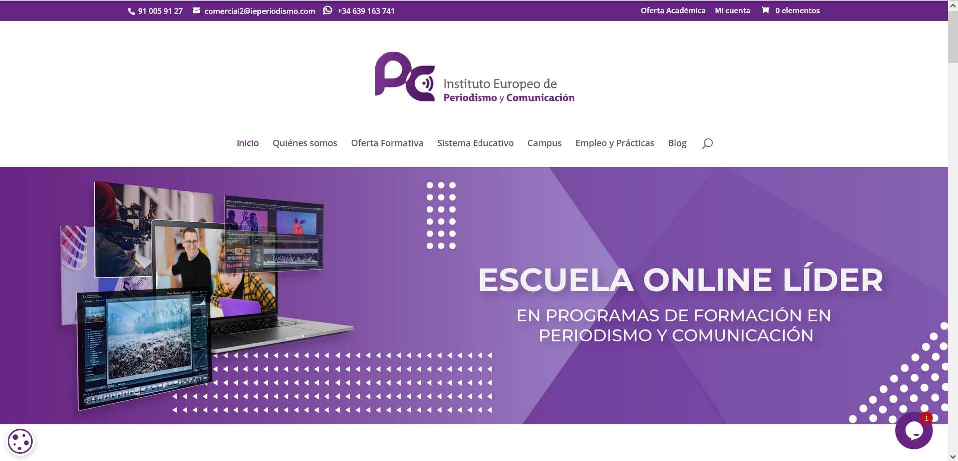 Pendiente de mostrar la Web Auditada