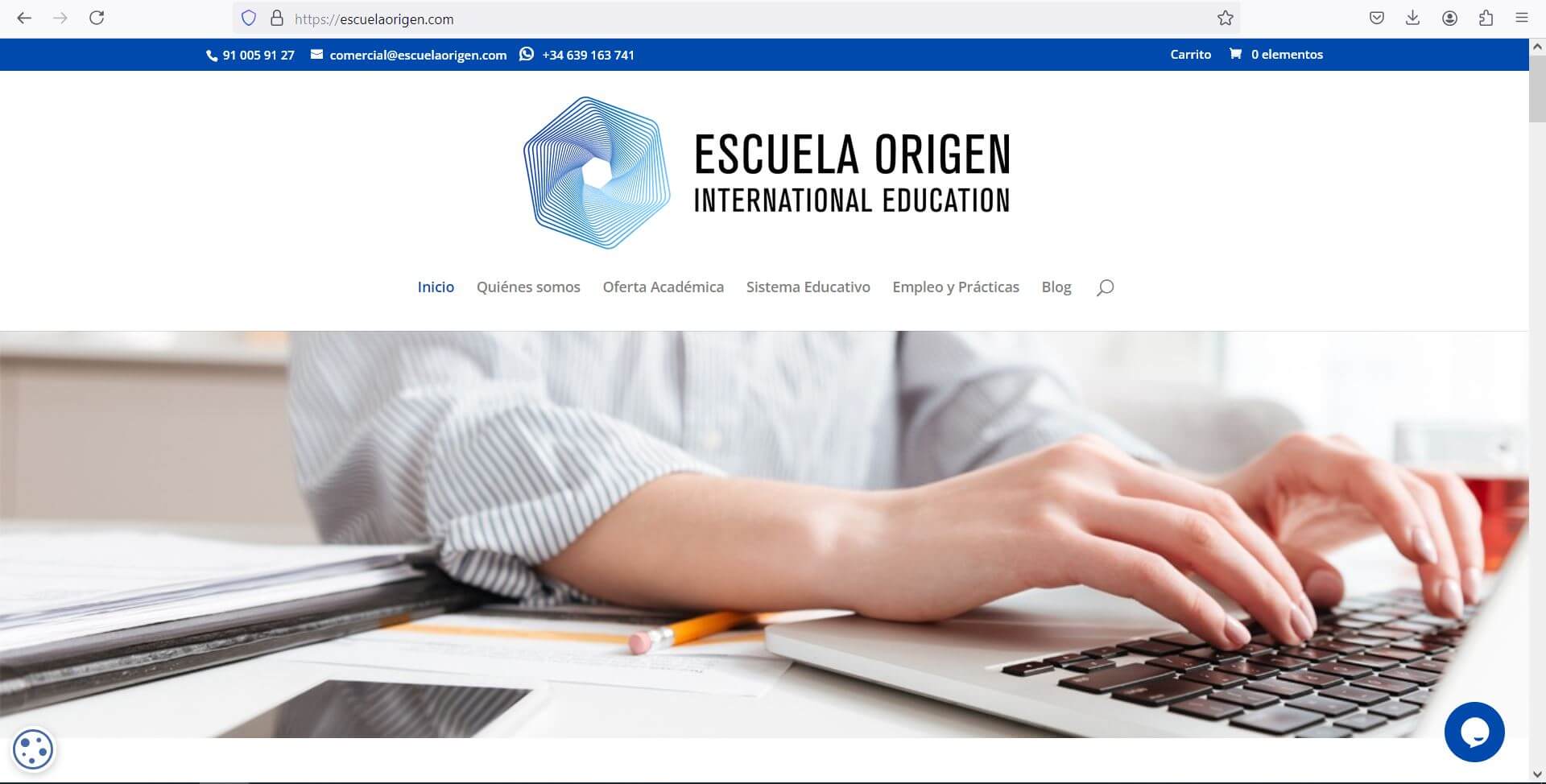 Pendiente de mostrar la Web Auditada