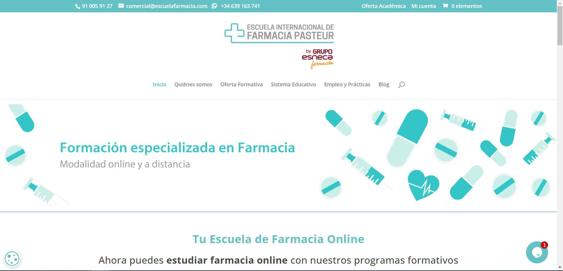 Pendiente de mostrar la Web Auditada
