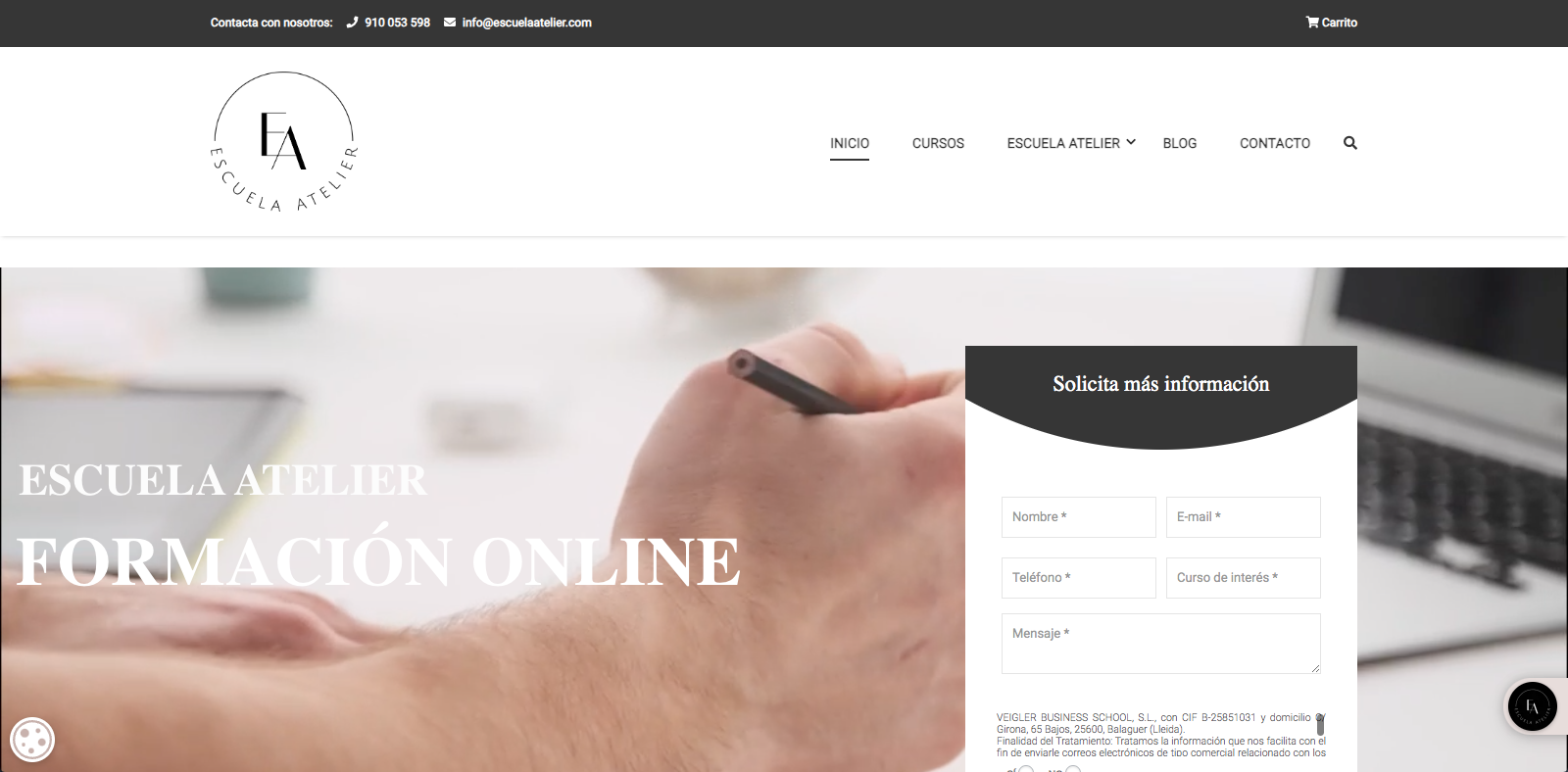 Pendiente de mostrar la Web Auditada