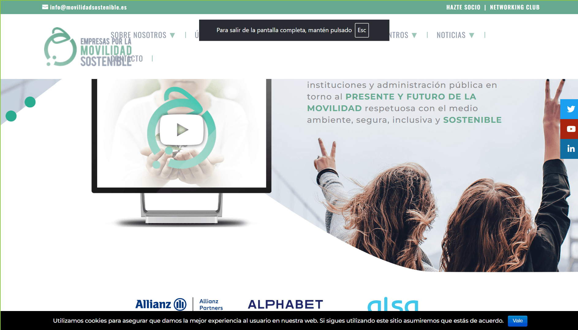 Pendiente de mostrar la Web Auditada