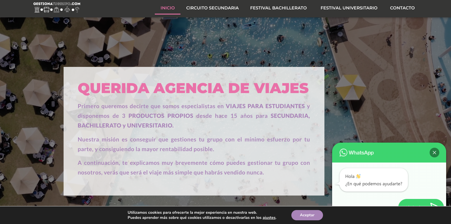 Pendiente de mostrar la Web Auditada