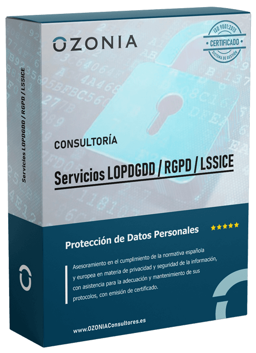 OZONIA PROTECCIÓN DE DATOS