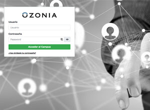 Plataforma de Teleformación de OZONIA