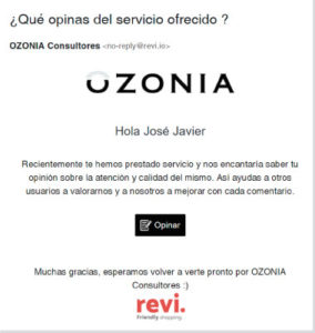 REVI Opiniones de Clientes